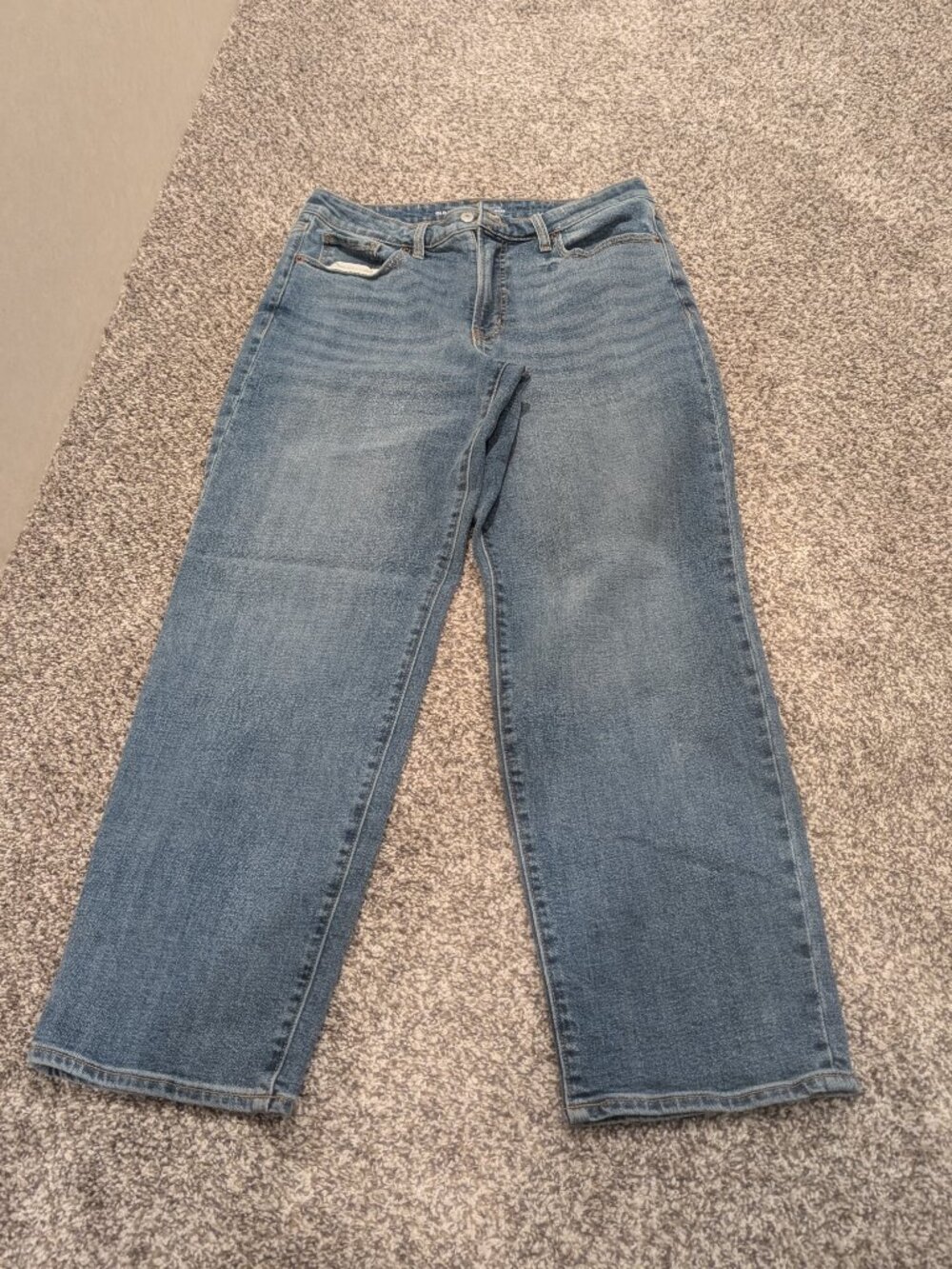 Old Navy High-Waisted O.G. Straight Jeans - Size 12 - Picture 3 of 10
